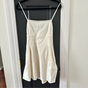 Cream Denim Babydoll